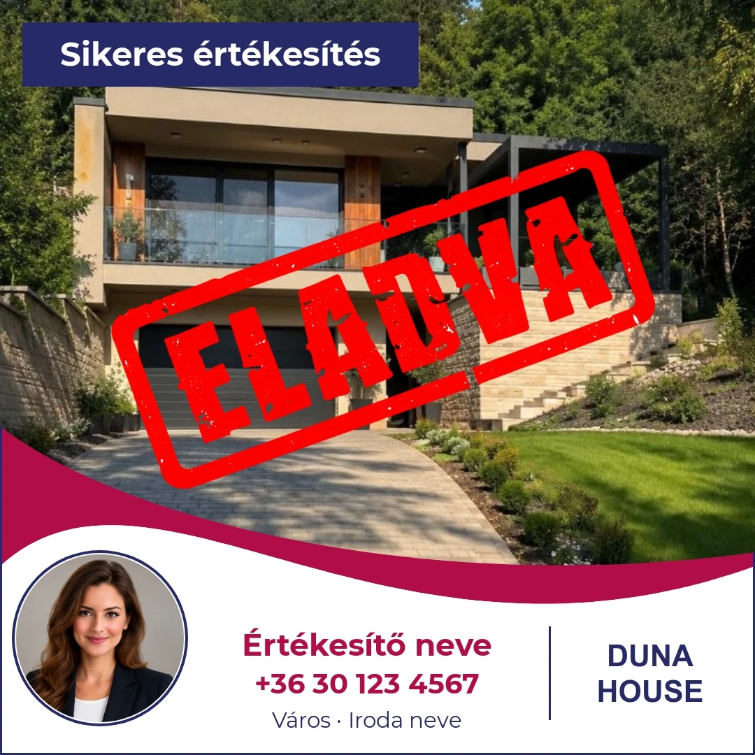 Duna House – íves ELADVA-minta