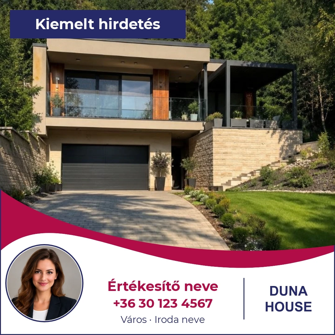 Duna House – íves egyképes minta